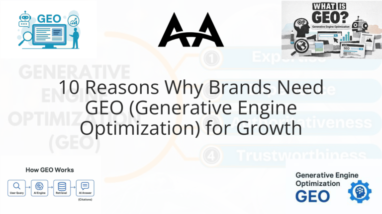 Generative Engine Optimization for Brand Growth