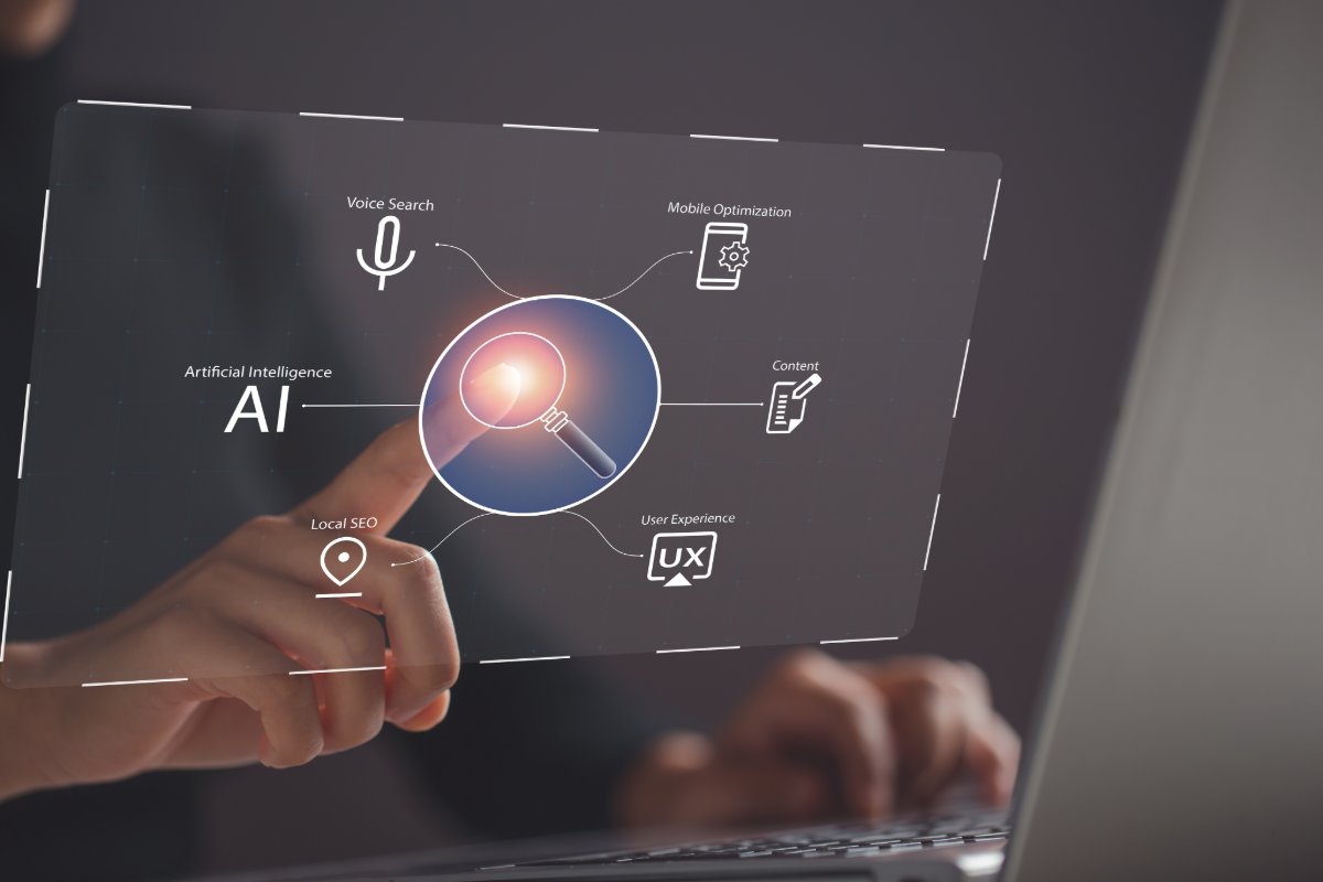 AI search visibility shaping lead generation through intelligent search systems.