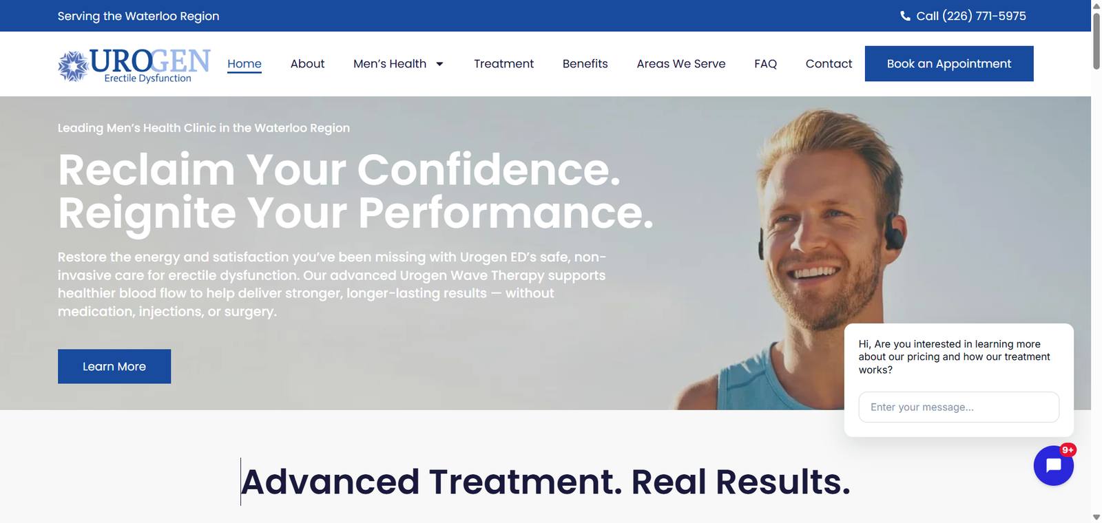 Website redesign preview