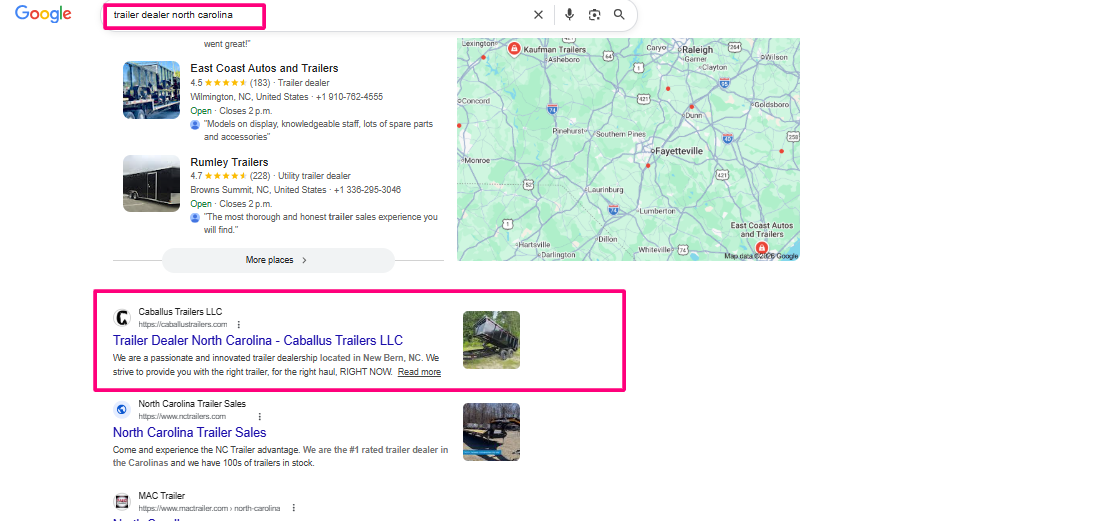 Youth court lawyer Google ranking proof