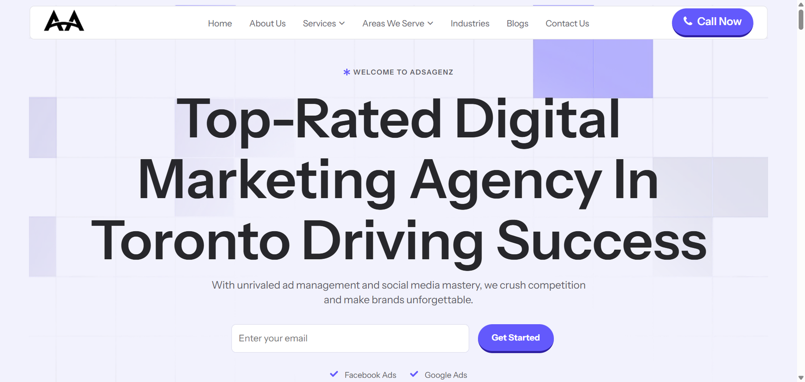 Website redesign preview
